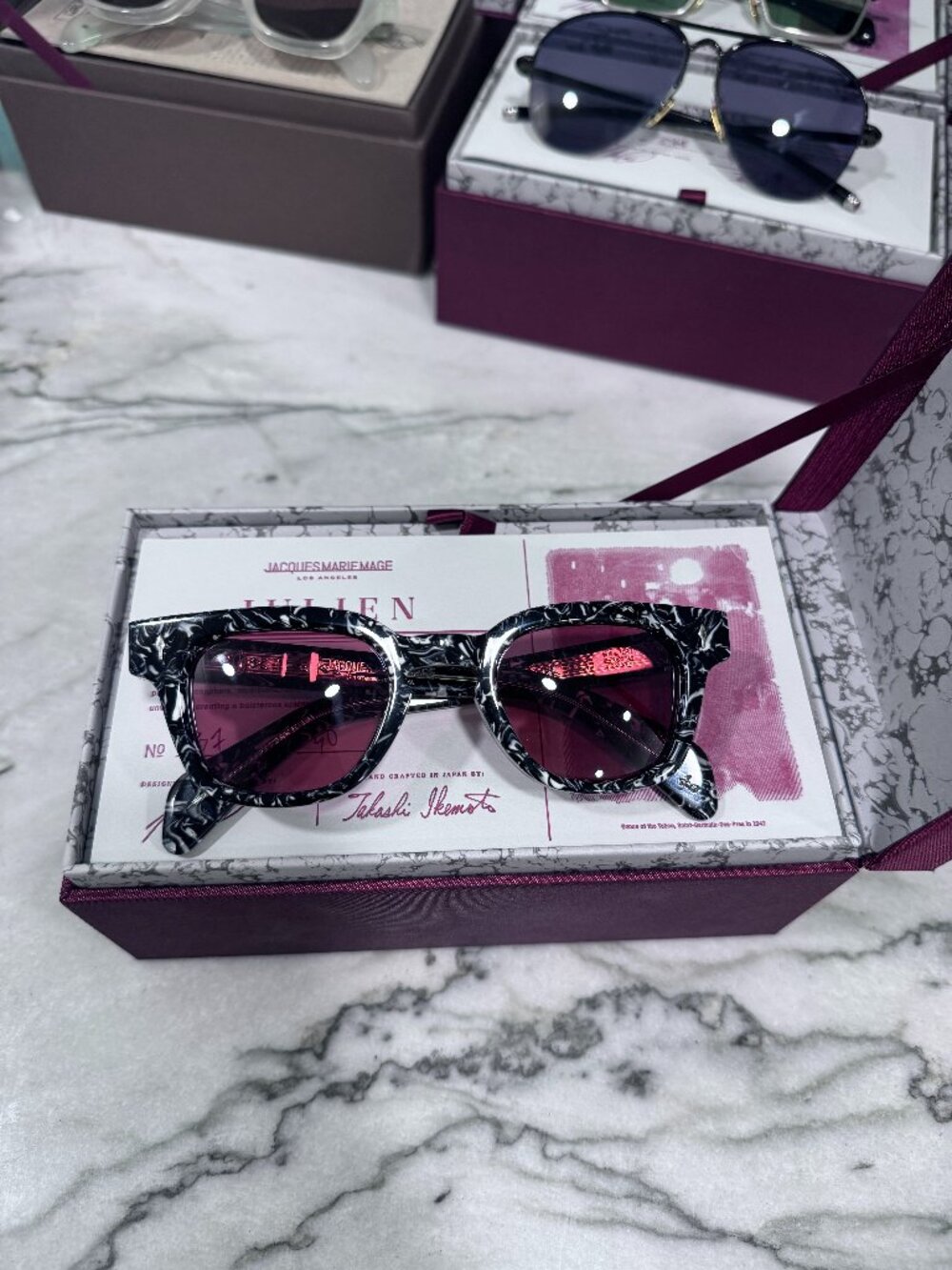Jacques Marie Mage Julien X Hollywood store exclusive sunglasses